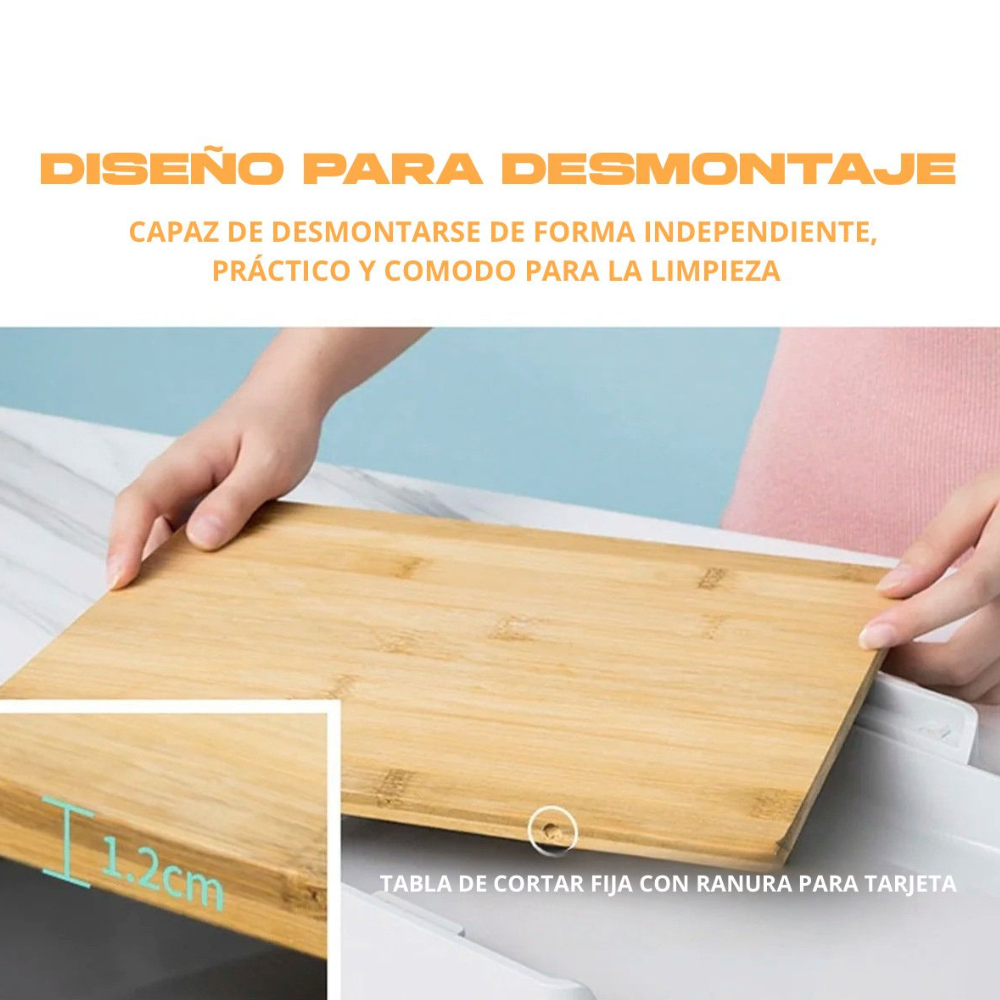 Tabla Corta Fácíl de Bambú