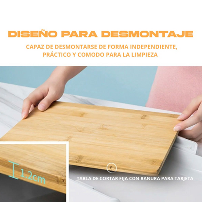 Tabla Corta Fácíl de Bambú